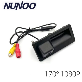 Nunoo 170 Градусов 1920 * 1080P HD AHD Камера заднего вида автомобиля Ночного видения для Audi A3 A4 A5 A6 Q3 Q5 Q7