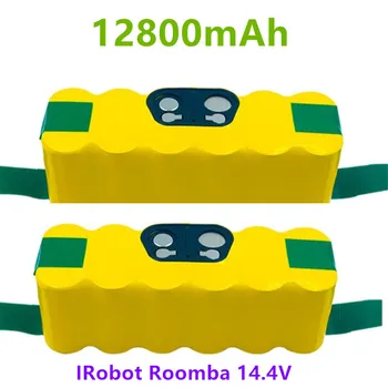 Аккумуляторная батарея для автономного использования irobotroomba, новинка 14,4 В, 12800 мАч, для roomba 500, 600, 700, 800, 880, 760, 530, 555, 560, 581