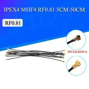 5 шт. wifi косичка UHF4 IPX4 IPEX4 к UHF4 IPX4 IPEX4 RG0.81 кабель с косичкой для маршрутизатора 3g 4g модема