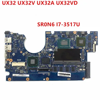 UX32VD Материнская плата для ноутбука ASUS UX32 UX32V UX32A UX32VD Материнская плата для ноутбука SR0N6 I7-3517U 100% Рабочая
