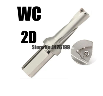 1ШТ WC25-2D-SD18--SD19.5, замените лезвия и тип сверла для вставки WCMT U Для сверления неглубоких отверстий, сменные вставные сверла