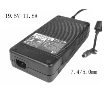 Адаптер питания для ноутбука HSTNN-DA12, 19,5 В 11,8 А, ствол 7,4/5,0 мм с выводом, IEC C14