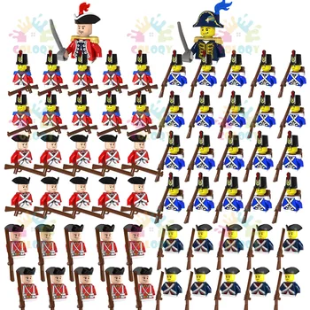 Детские игрушки, Военный Солдат Императорского Флота, Строительные блоки, Красные, Синие Фигурки, Кирпичи, Развивающие игрушки Для детей, подарки на День Рождения
