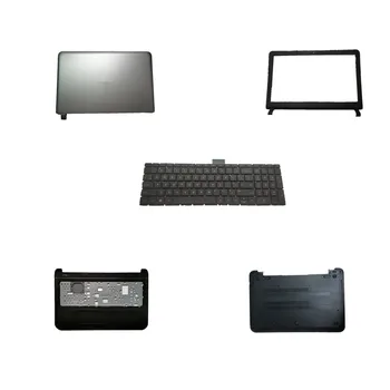 Клавиатура ноутбука Верхний Регистр Верхняя задняя ЖК-крышка Нижняя крышка корпуса для HP Для Compaq CQ nc6220 nc6230 Черный США