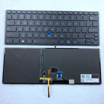 Клавиатура Ноутбука с Подсветкой Великобритании и Сша Для Toshiba Tecra X40 X40-D G83C000J95EN G83C000J95US Раскладка США и Великобритании