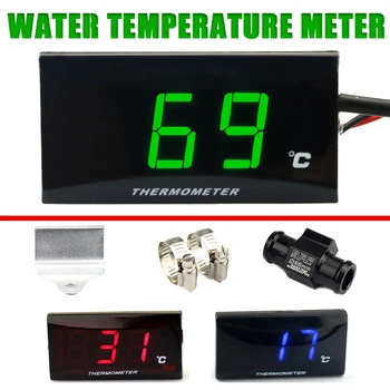 Для KOSO Измеритель Температуры Воды Мотоциклетные Инструменты Термометр С Цифровым Дисплеем Для XMAX 300 NMAX 155 CB500X ER6N