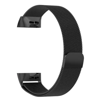 ремешок для часов Fitbit charge 4/3, умный браслет, ремень из нержавеющей стали, браслет charge4