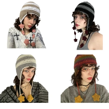 Праздничные шляпы, Пасхальные украшения в полоску, Зимние вязаные шапки, классный реквизит для фотосессий оптом