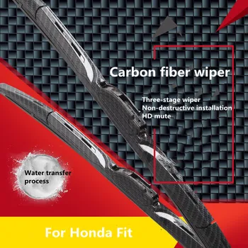 Подходит для Honda Fit Crosstour VEZEL SPIRIOR inspire City CRIDER GREIZ GIENIA ENVIX JADE специальный стеклоочиститель из углеродного волокна