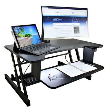 Эргономичная Регулируемая по Высоте Подставка для сидения EasyUp, Стояк для стола, Складная Подставка для ноутбука С подставкой для клавиатуры, держатель для ноутбука/монитора