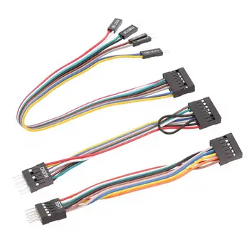 USB-кабель Аудиокабель Высококачественный комплект из трех частей 11-контактный разъем USB 9-контактный Подходит для материнских плат Кабель-адаптер для переключения