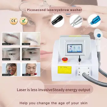 Недорогая портативная стиральная машина для удаления бровей, татуировок и нанотехнологичного оборудования для ремонта кожи