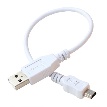 Высококачественный мини-USB 5-контактный кабель для зарядки данных MP3 MP4 высотой 0,2 м