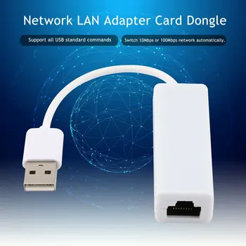 Новейшая распродажа 1шт 100 Мб USB 1.1 LAN адаптер для fast Ethernet 10/100 RJ45 Сетевой адаптер локальной сети Card Dongle Быстрая доставка