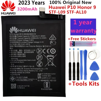 Сменный Аккумулятор телефона Hua Wei HB386280ECW 3200 мАч Для Huawei Honor 9 STF-L09 STF-AL10 Для Huawei P10 5.1