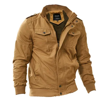 Новая летная куртка военной техники, военная форма, повседневная хлопковая ветрозащитная куртка большого размера, весенняя куртка с длинными рукавами MY117