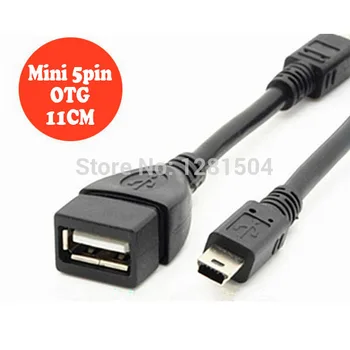 Micro USB хост-кабель OTG 10 см mini usb-кабель для планшетного ПК мобильного телефона mp4 mp5 2000 шт./лот