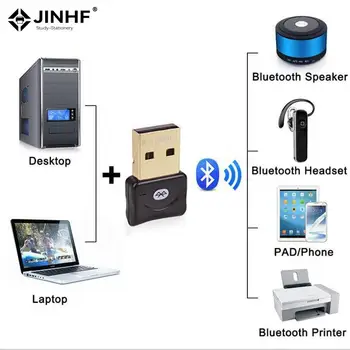 1 шт. Беспроводной USB-адаптер Bluetooth 4.0, мини-Bluetooth-ключ, музыкальный звук, Bluetooth-передатчик, приемник, адаптер для ПК