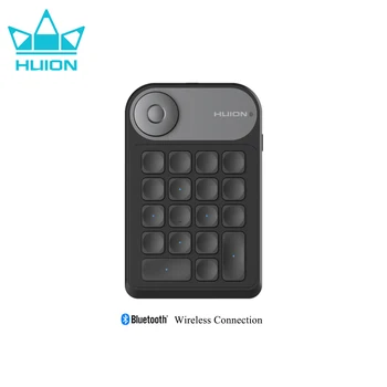 HUION Keydial Мини Беспроводная Клавиатура K20 Bluetooth 5,0 Подключение к Графическому Планшету Монитор Дисплей Ручка Компьютер Windows Mac