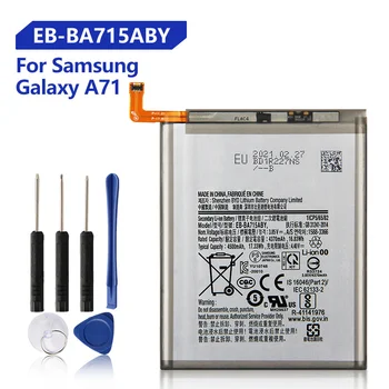 Сменный аккумулятор EB-BA715ABY для Samsung Galaxy A71 SM-A7160, аккумуляторная батарея для телефона 4500 мАч
