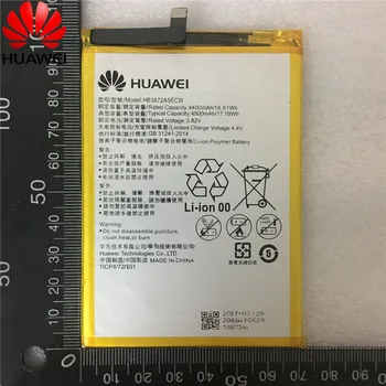 Высокая Емкость HB3872A5ECW 4500 мАч Аккумулятор для телефона Huawei Honor Note 8 Сменные мобильные аккумуляторы