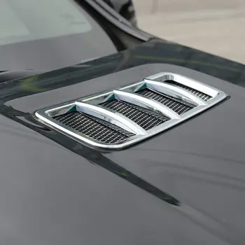 Для Mercedes-Benz ML GL GLE GLS 2013-2019 ABS Хромированная наклейка на крышу двигателя и капот