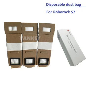 Оригинальные Вакуумные пакеты Roborock S7 для Xiaomi Roborock S70 S75 Робот-Пылесос Для Сбора Пыли Мешок для Сбора Пыли