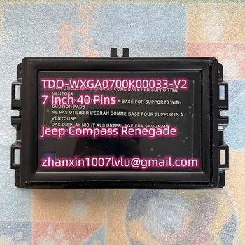 ЖК-дисплей С Сенсорным экраном Continental Uconnect VP2R Для 2017-2021 JEEP Compass Renegade Автомобильный CD Аудио Радионавигатор