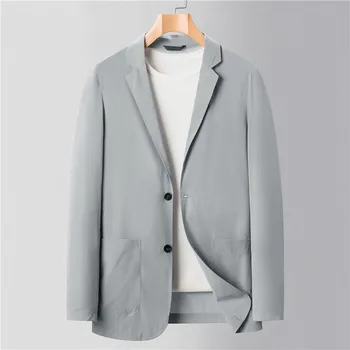 SS5290-Костюм для отдыха, мужская деловая повседневная куртка в полоску, пиджак в полоску, куртка single West top