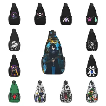 Индивидуальные Автономные сумки-слинги Feitan для мужчин Cool Hunter X Hunter Аниме, рюкзак через плечо, рюкзак для путешествий