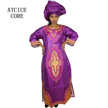 африканские платья для женщин, модный дизайн, новое платье с вышивкой в африканском стиле, длинное платье A177#