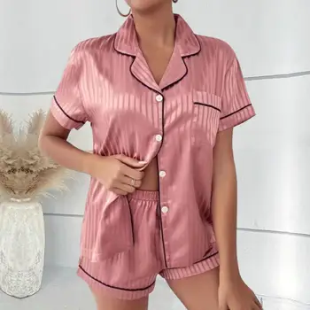 2 шт./компл., Женская домашняя одежда, Короткие брюки, Женская летняя пижама с принтом 