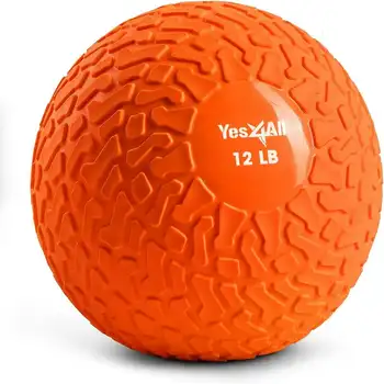 Хлопающий медицинский мяч протектора оранжевого цвета
