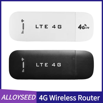 Беспроводной USB-ключ 4G LTE, высокоскоростной мобильный широкополосный доступ 150 Мбит/с со слотом для SIM-карты для ноутбуков, беспроводной WiFi-адаптер для ноутбуков
